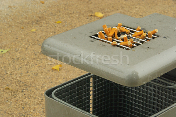 Cigarro fumar perigo sujo ruim câncer Foto stock © LianeM