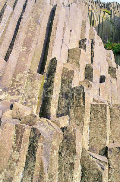 18 berg rock steen kolom grijs Stockfoto © LianeM