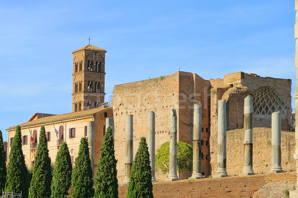 Rome church Santi Giovanni e Paolo 01 Stock photo © LianeM