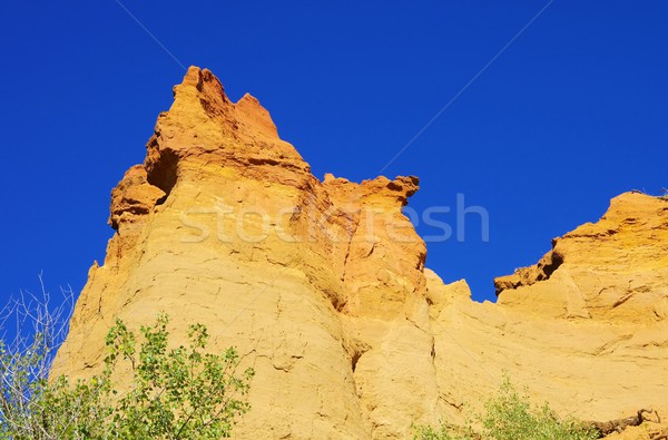 Rustel ocre rocks 45 Stock photo © LianeM