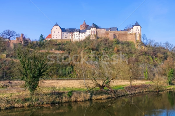 Leisnig castle Mildenstein in Saxony Stock photo © LianeM