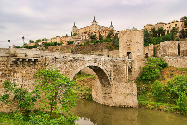 Toledo Puente de San Martin 01 Stock photo © LianeM
