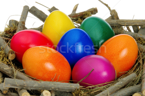 easter basket 23 Stock photo © LianeM