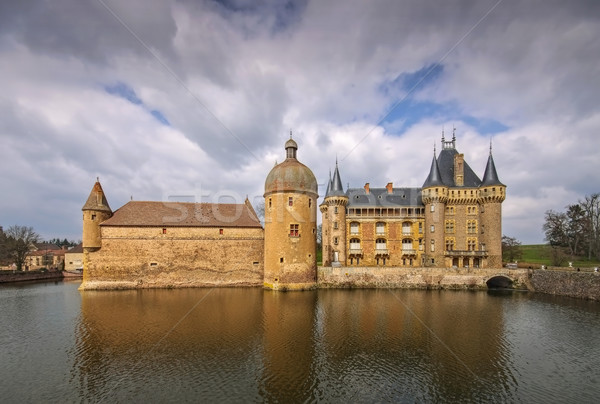 La Clayette Ozenay in France Stock photo © LianeM