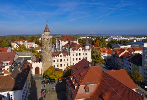 town Bautzen in Upper Lusatia Stock photo © LianeM