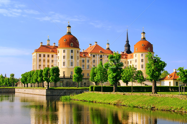 [[stock_photo]]: 15 · ciel · printemps · Voyage · château · lac