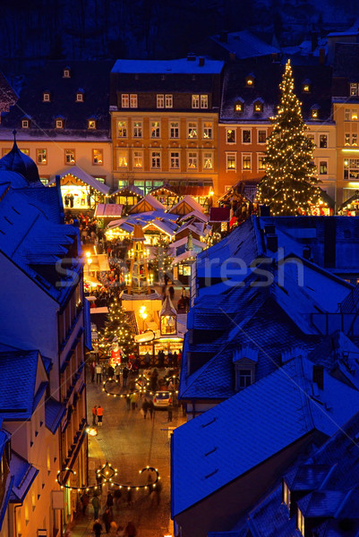 Annaberg-Buchholz christmas market 01 Stock photo © LianeM