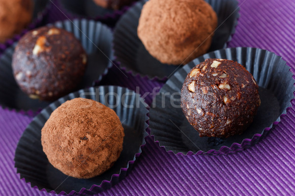 Chocolate truffle. Stock photo © lidante