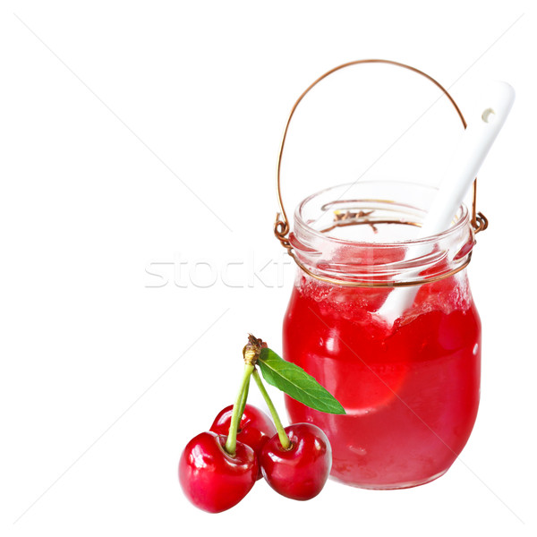 Cherry jam. Stock photo © lidante