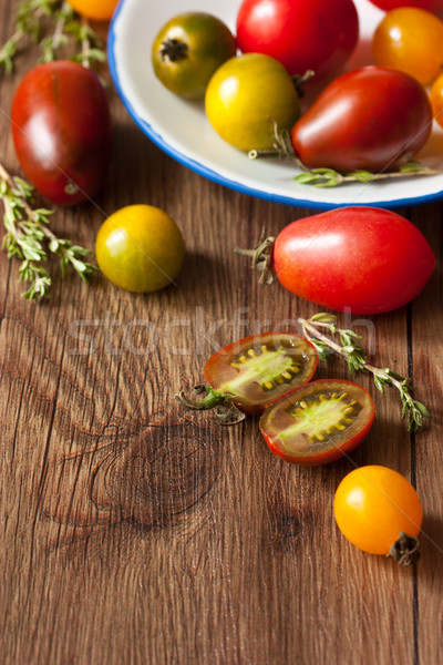 Heirloom tomatoes. Stock photo © lidante