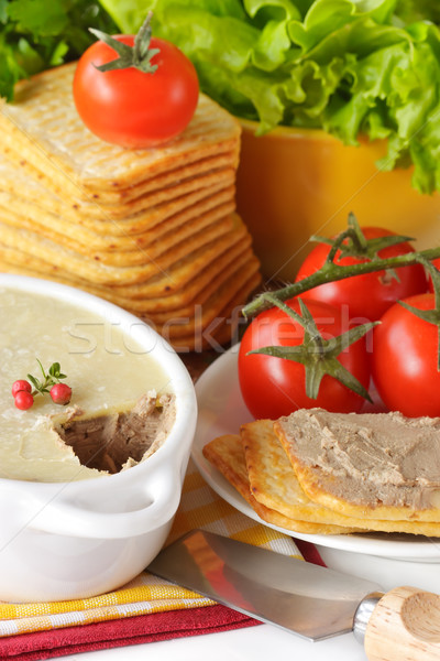 Pate for a breakfast. Stock photo © lidante