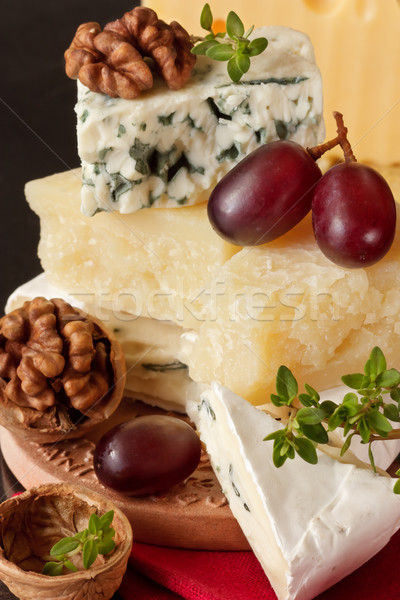 Tasty cheeses. Stock photo © lidante