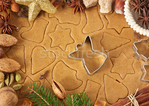 Christmas gingerbread. Stock photo © lidante