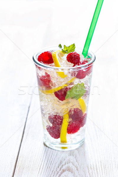Summer fruit water. Stock photo © lidante