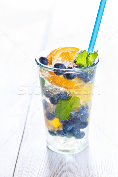 Summer fruit water. Stock photo © lidante