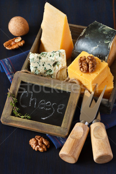 Cheese composition. Stock photo © lidante