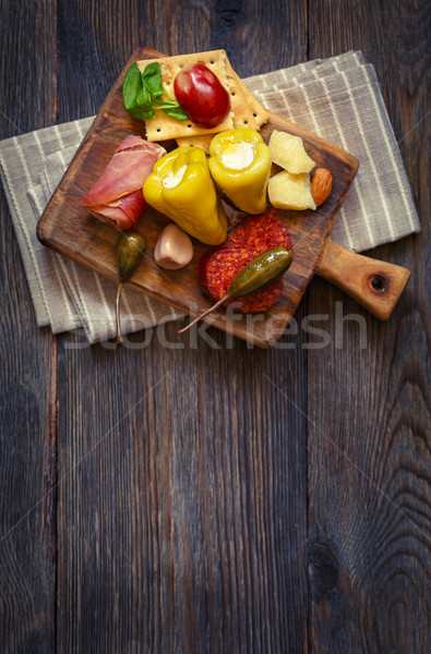 Best antipasto plate. Stock photo © lidante