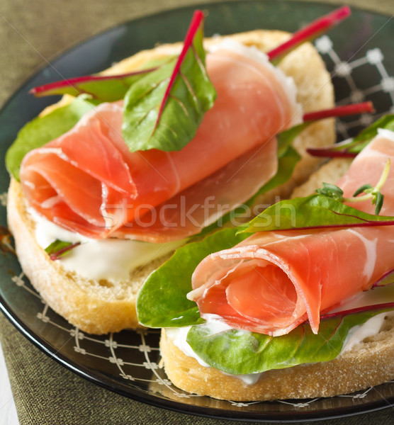 Ham sandwich. Stock photo © lidante