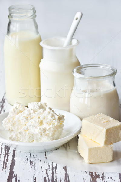 Dairy products. Stock photo © lidante