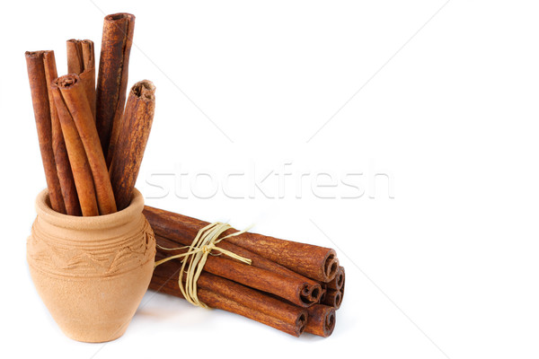 Cinnamon sticks. Stock photo © lidante