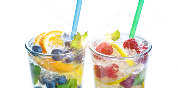 Summer fruit water. Stock photo © lidante