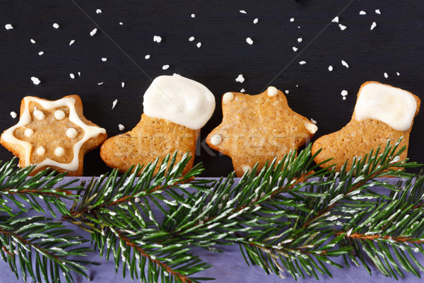 Stock photo: Christmas gingerbread.