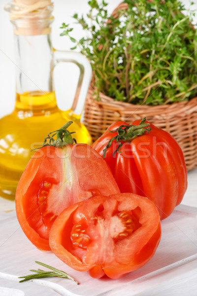 Big tomatoes. Stock photo © lidante
