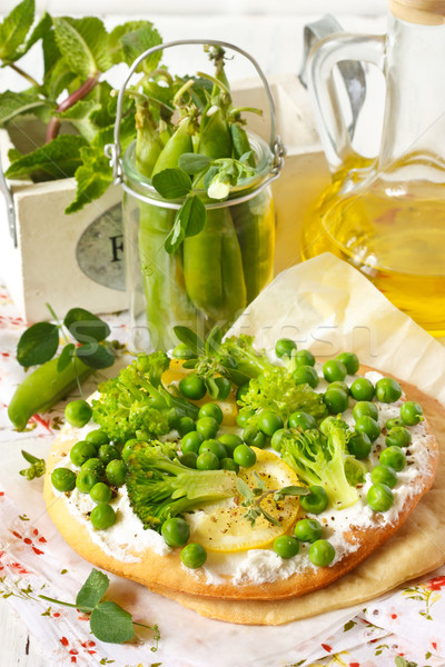 Flat bread. Stock photo © lidante