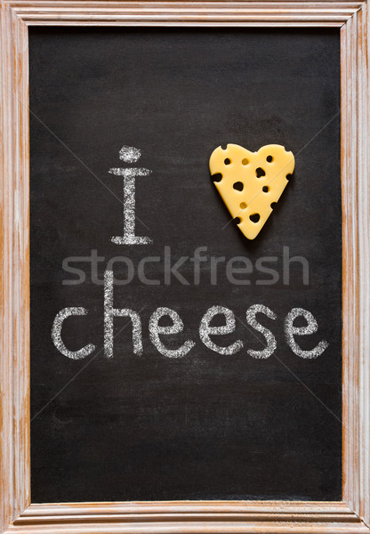 I love cheese. Stock photo © lidante