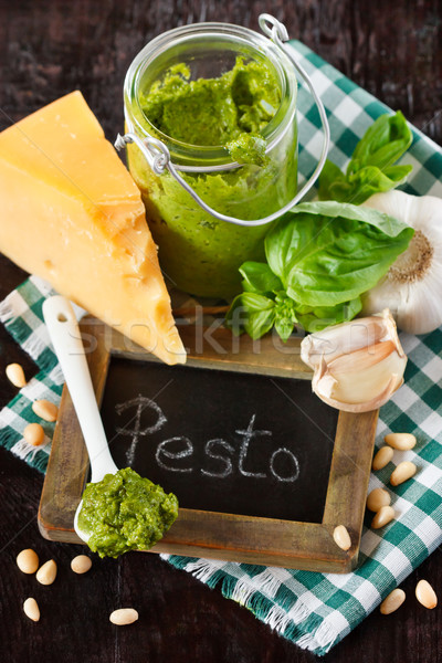 Pesto sauce. Stock photo © lidante