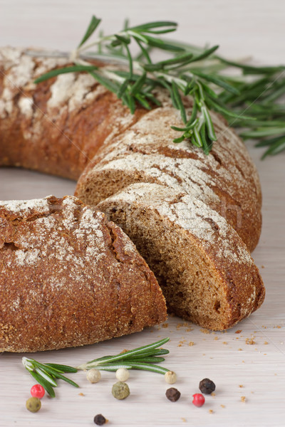 黑麥 麵包 好吃 健康 組 小麥 商業照片 © lidante
