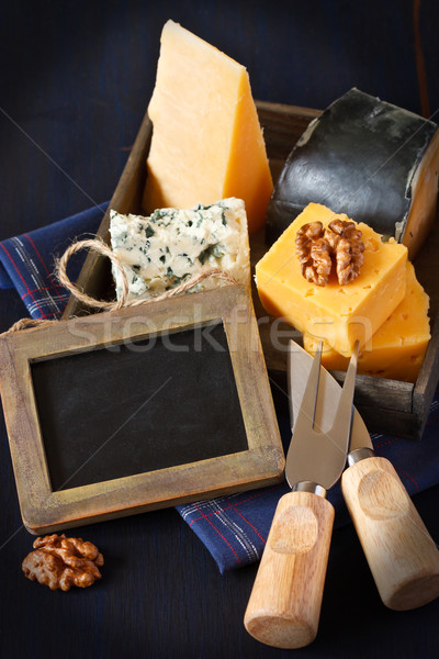 Cheese composition. Stock photo © lidante