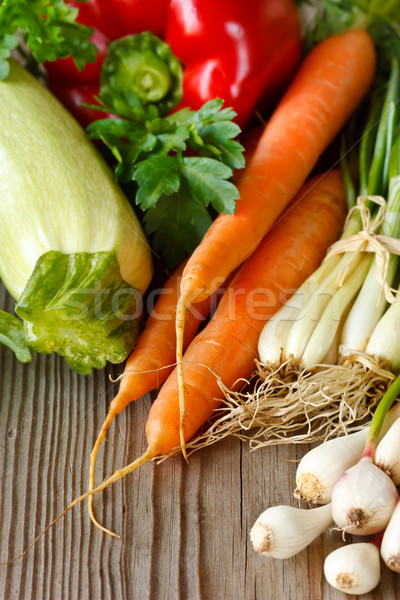 Fresh garden vegetables. Stock photo © lidante