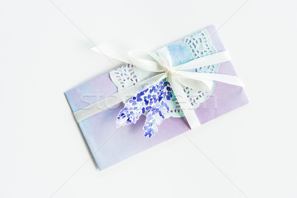 [[stock_photo]]: Haut · vue · couleur · pour · aquarelle · invitation · dentelle · fleur