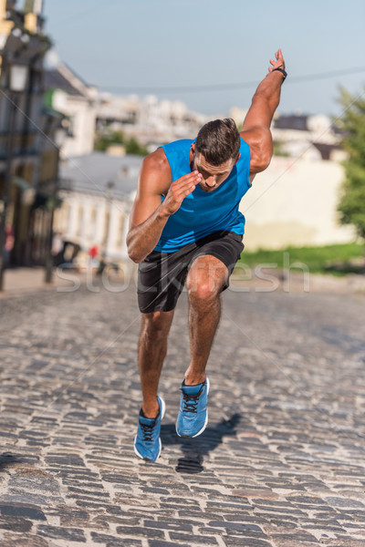 Stock photo: sportsman 