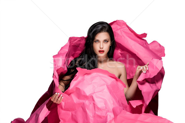 beautiful young woman Stock photo © LightFieldStudios