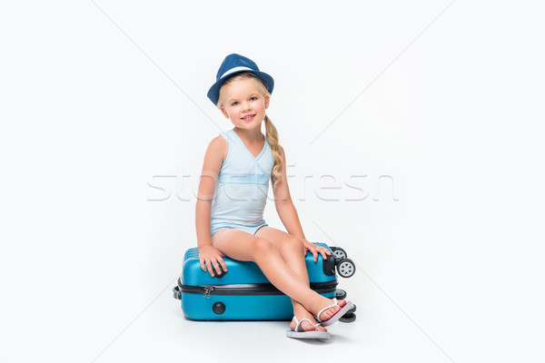 child in swimsuit