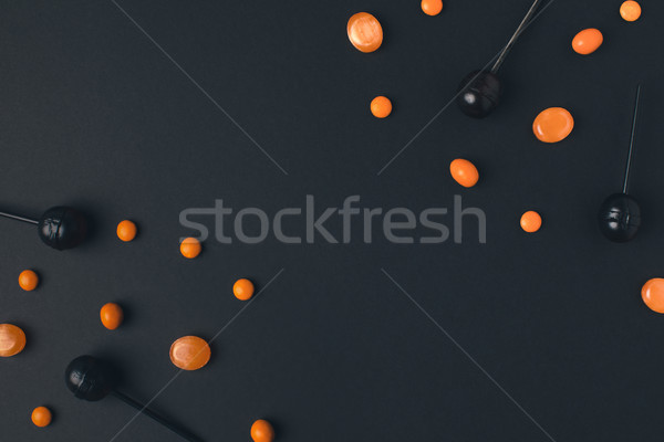 Stock photo: halloween lollipops