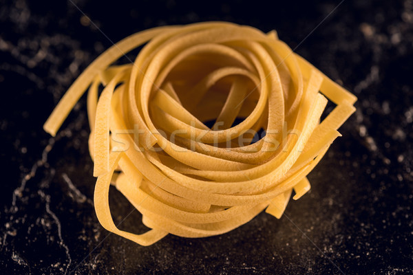 raw pasta nest Stock photo © LightFieldStudios