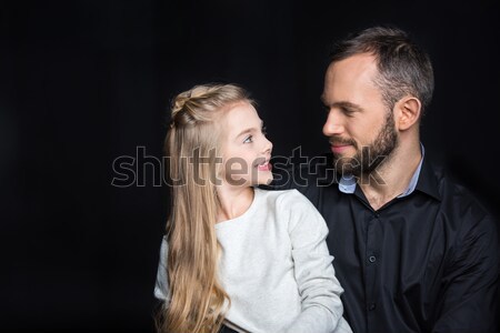 Young man and woman Stock photo © LightFieldStudios