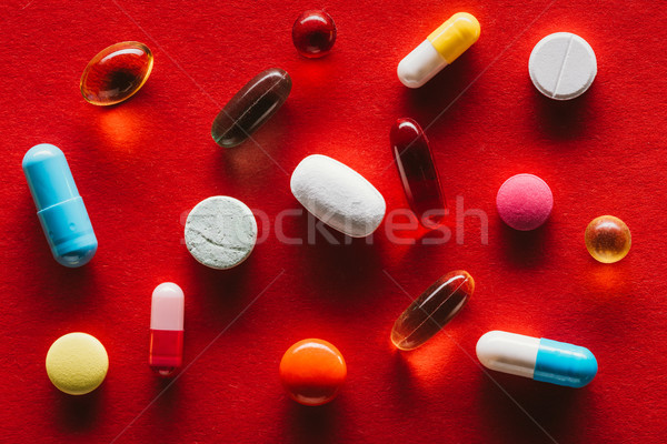 Stockfoto: Kleurrijk · capsules · geneeskunde
