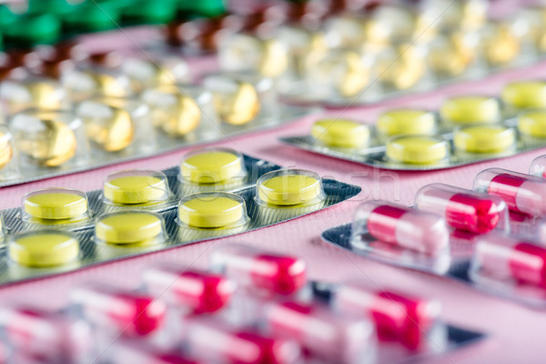 medicine in blister packs Stock photo © LightFieldStudios