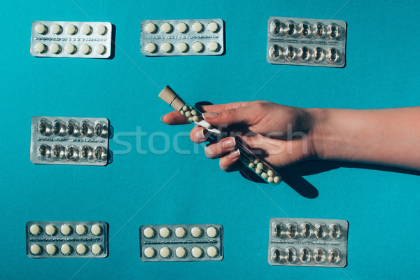 medicine in blister packs Stock photo © LightFieldStudios