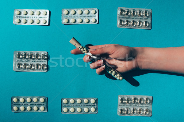 medicine in blister packs Stock photo © LightFieldStudios