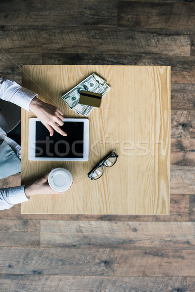 using tablet Stock photo © LightFieldStudios