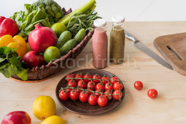 Stock photo: homemade detox drinks