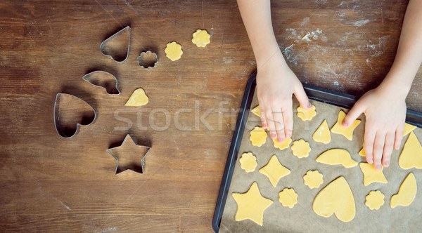 Top мнение ребенка сырой Cookies Сток-фото © LightFieldStudios