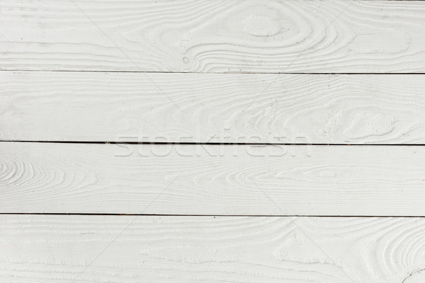 Close-up view of white textured wooden background from wooden planks Stock photo © LightFieldStudios