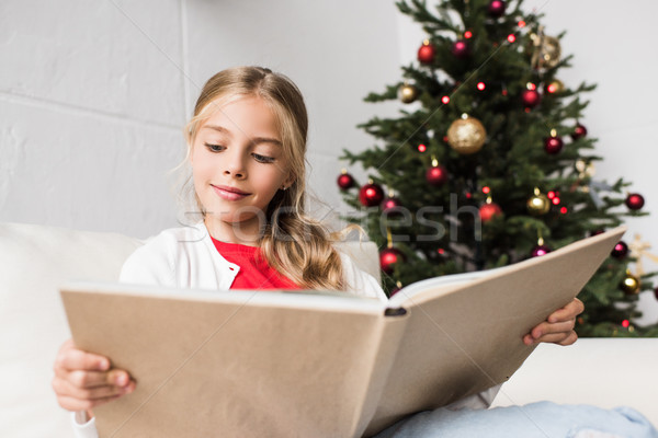 child reading book Stock photo © LightFieldStudios