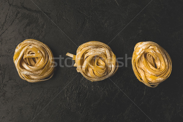 [[stock_photo]]: Rangée · roulé · pâtes · haut · vue · alimentaire